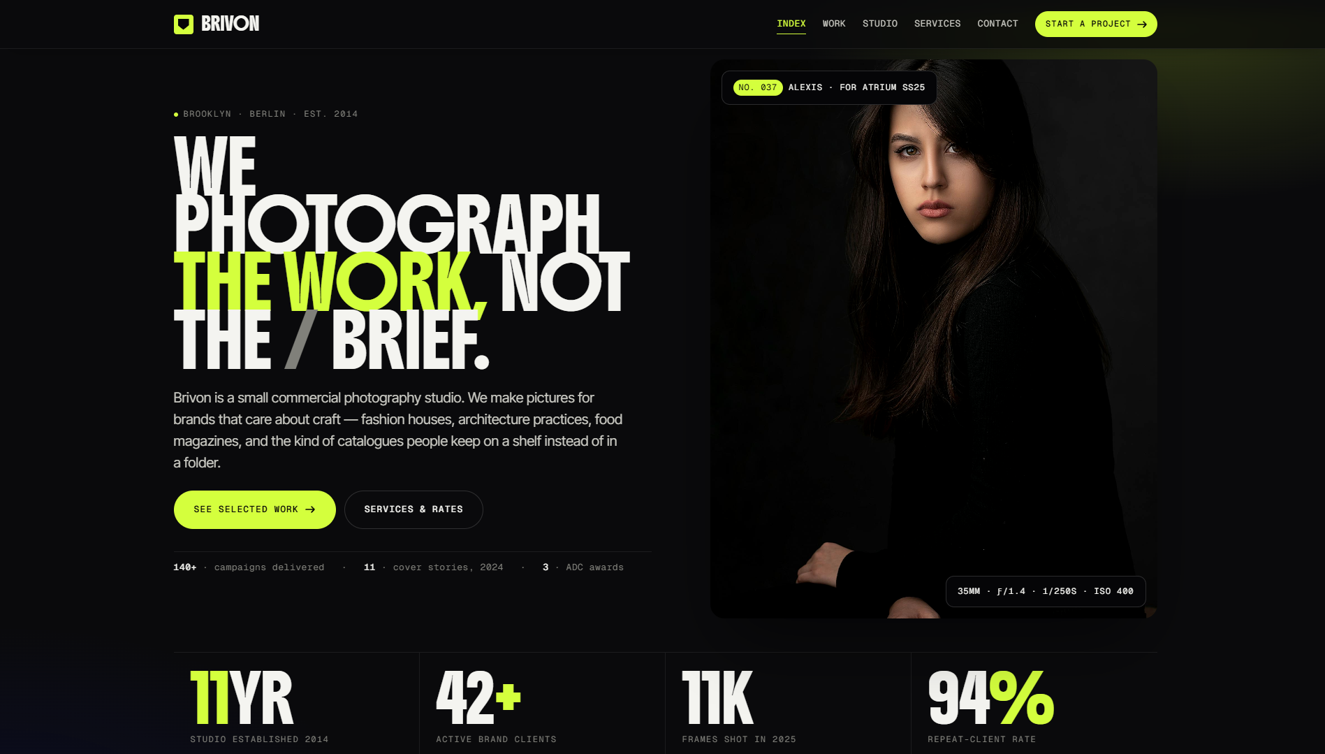 Photographer Portfolio